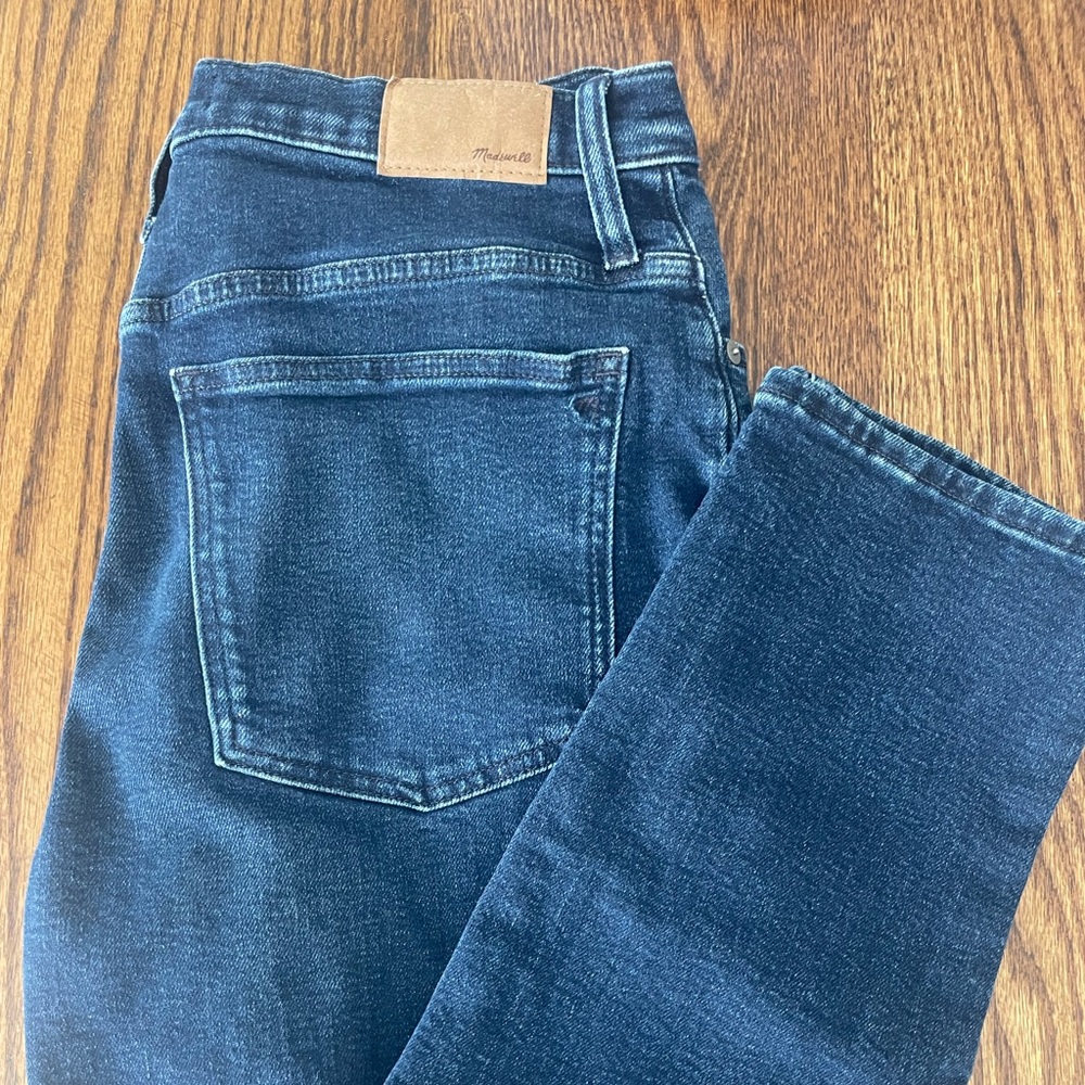 Madewell Bensley Wash Vintage Blue Jeans
